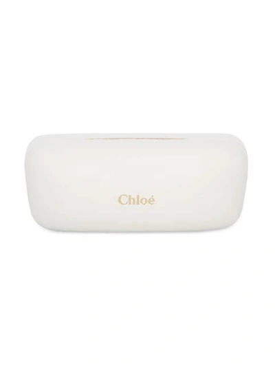 Shop Chloé Metal Rim Glasses