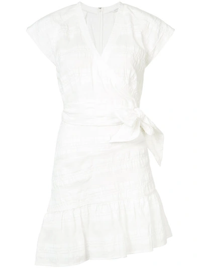 Veronica Beard Wrap-effect Mini Dress