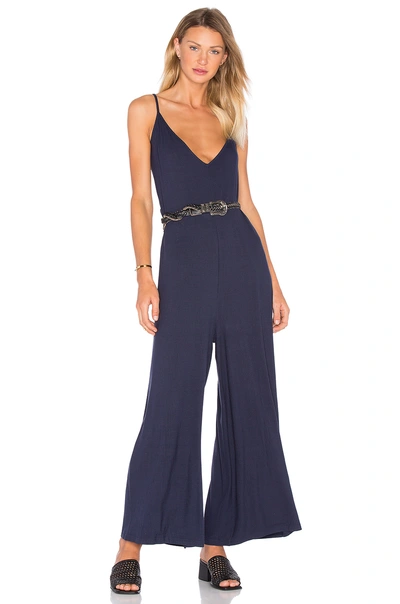 The Fifth Label Animated People Jumpsuit In Navy