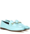 GUCCI HORSEBIT LEATHER LOAFERS,P00220108-9
