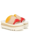 STELLA MCCARTNEY Platform slip-on sandals