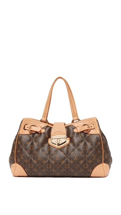 Louis Vuitton Etoile Top Handle Shopper Bag (previously Owned) In Brown