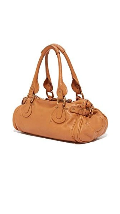 Shop Chloe Paddington Medium Bag (previously Owned) In Brown