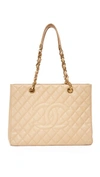 CHANEL CHANEL CC QUILTED TOTE (PREVIOUSLY OWNED)