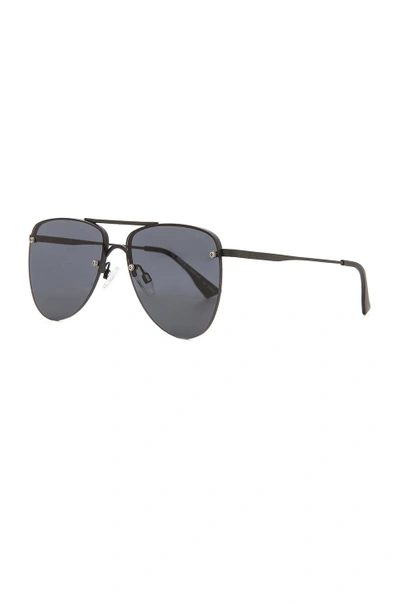 Le Specs The Prince Matte Black 1602147 - As Seen On Alessandra Ambrosio In Matte Black