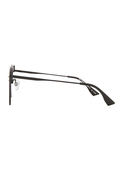 Le Specs The Prince Matte Black 1602147 - As Seen On Alessandra Ambrosio In Matte Black