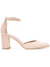 MANOLO BLAHNIK Clausum pumps,SUEDE100%