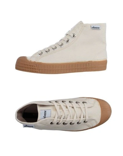 Novesta Trainers In Ivory