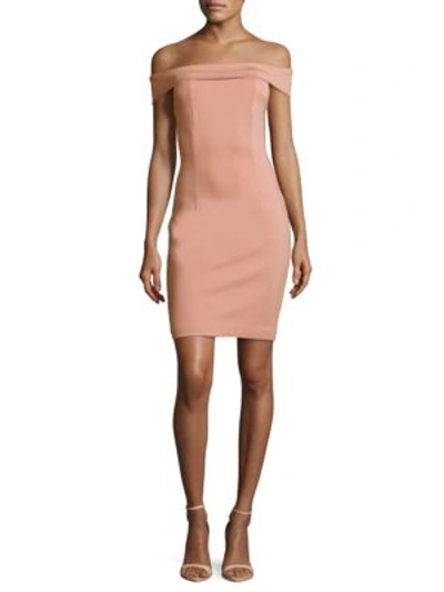 Finders Keepers Solid Every Girl Dress In Peach