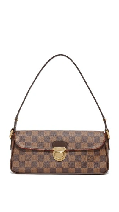 What Goes Around Comes Around Louis Vuitton Damier Ebene Ravello Bag (previously Owned) In Brown