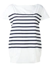 SACAI striped T-shirt,DRYCLEANONLY
