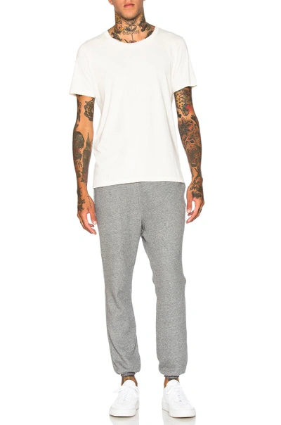 Shop John Elliott Unfinished Edge Sweatpants In Dark Grey