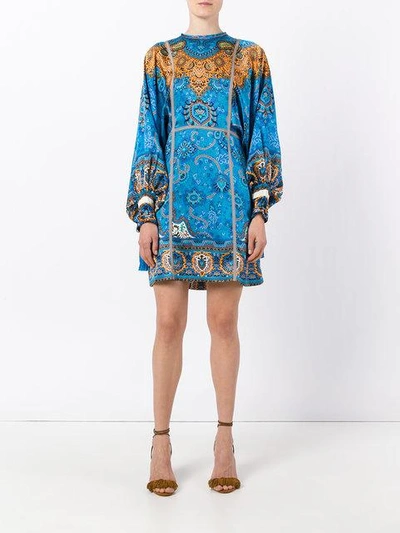 Shop Etro Embroidered Dress