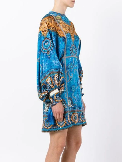 Shop Etro Embroidered Dress