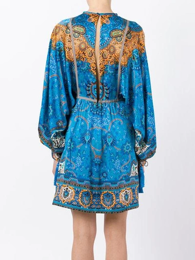 Shop Etro Embroidered Dress