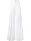 ALBERTA FERRETTI ALBERTA FERRETTI WIDE-LEG TROUSERS - WHITE,A0304012412049676