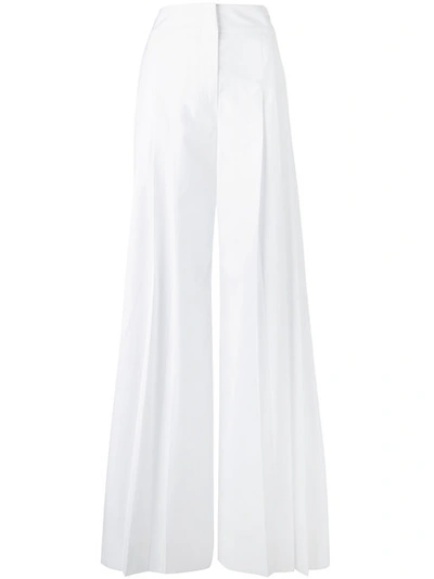 Alberta Ferretti Wide-leg Trousers - White