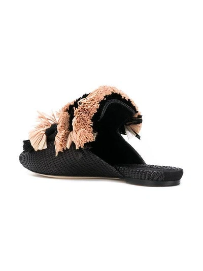 Shop Sanayi313 Anetta Slippers In Black