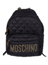 MOSCHINO Moschino Quilted Backpack,7B761182032555