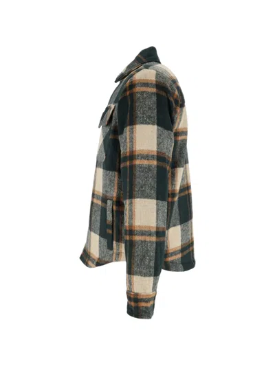 CHECK-PATTERN JACKET