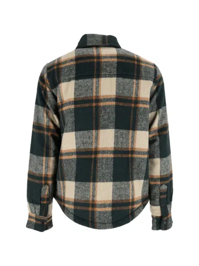CHECK-PATTERN JACKET