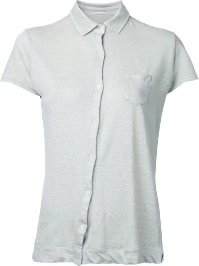 Shop Massimo Alba Off-center Button Fastening Shirt In Neutrals