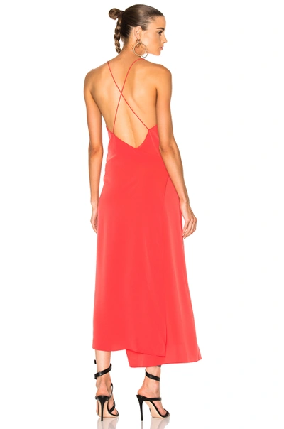 Shop Alexis Analiai Dress In Pink, Red. In Salmon