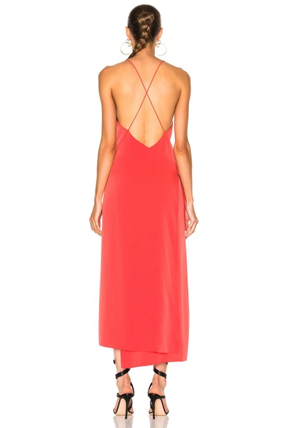 Shop Alexis Analiai Dress In Pink, Red. In Salmon