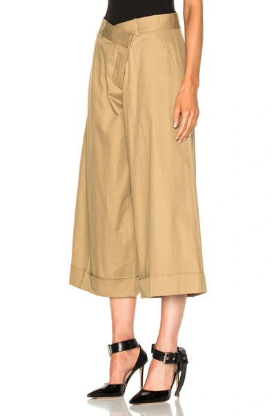 Shop Monse Pant In Neutrals