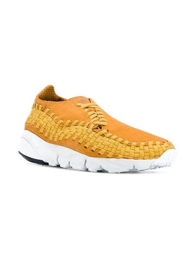 Shop Nike Air Footscape Woven Sneakers In Brown