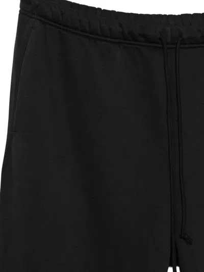 Skims Drawstring Track Pants In Black