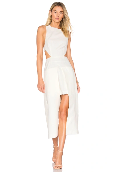 Finders Keepers Lara Dress In White