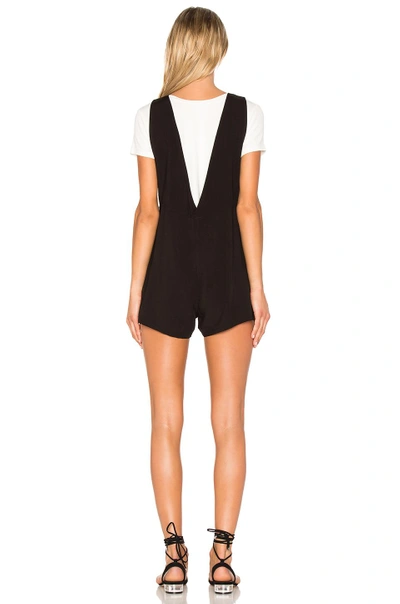 Shop Bobi V Back Overall In Black