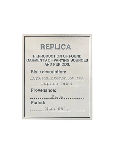00’s Martin margiela 樹脂　バッジ　ブローチ 00's Martin margiela 樹脂バッジブローチ