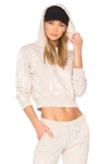 COTTON CITIZEN THE MILAN CROPPED PULLOVER HOODIE,W310161