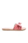 ANCIENT GREEK SANDALS TAYGETE BOW SLIDE,TAYGETE BOW