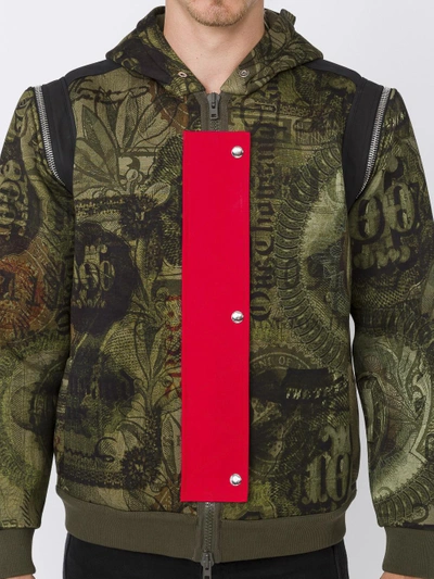 Shop Givenchy Dollar Print Hoodie