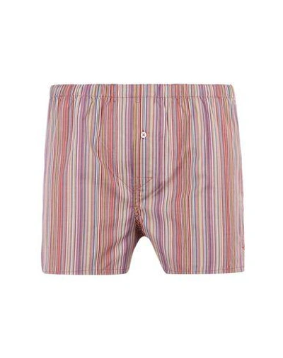 Shop Paul Smith Boxer In Brick Red