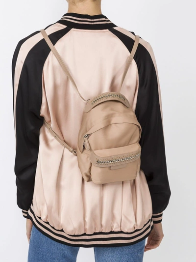 Shop Stella Mccartney Falabella Mini Backpack