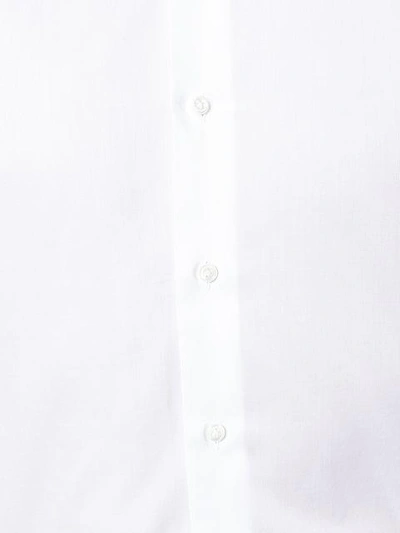 Shop Alessandro Gherardi Spread Collar Shirt In White