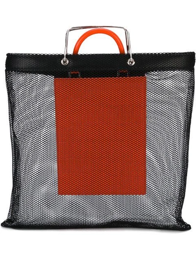 Shop Givenchy Mesh Layered Tote Bag