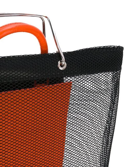 Shop Givenchy Mesh Layered Tote Bag