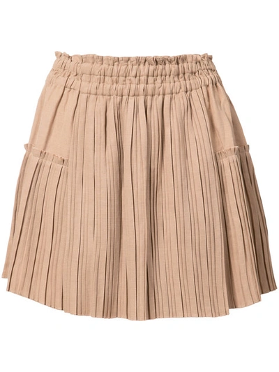 Apiece Apart - Pleated Mini Skirt