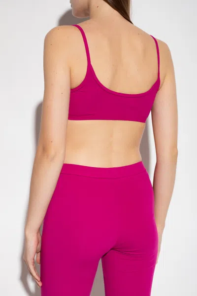 Dsquared2 Logo Bra In Pink