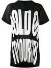 HAIDER ACKERMANN oversize print T-shirt,DRYCLEANONLY