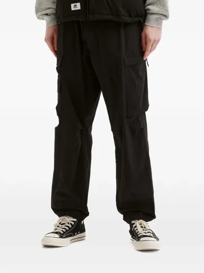 Chocoolate Logo-patch Cargo Pants In Black