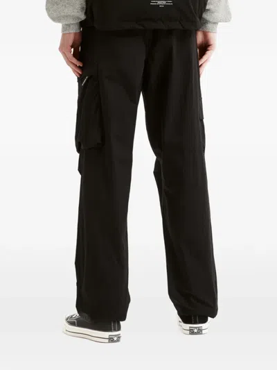 Chocoolate Logo-patch Cargo Pants In Black