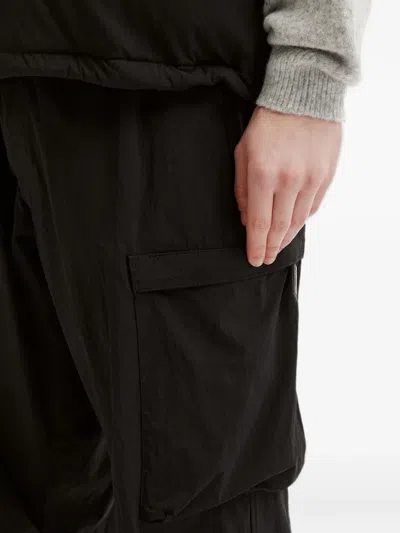 Chocoolate Logo-patch Cargo Pants In Black