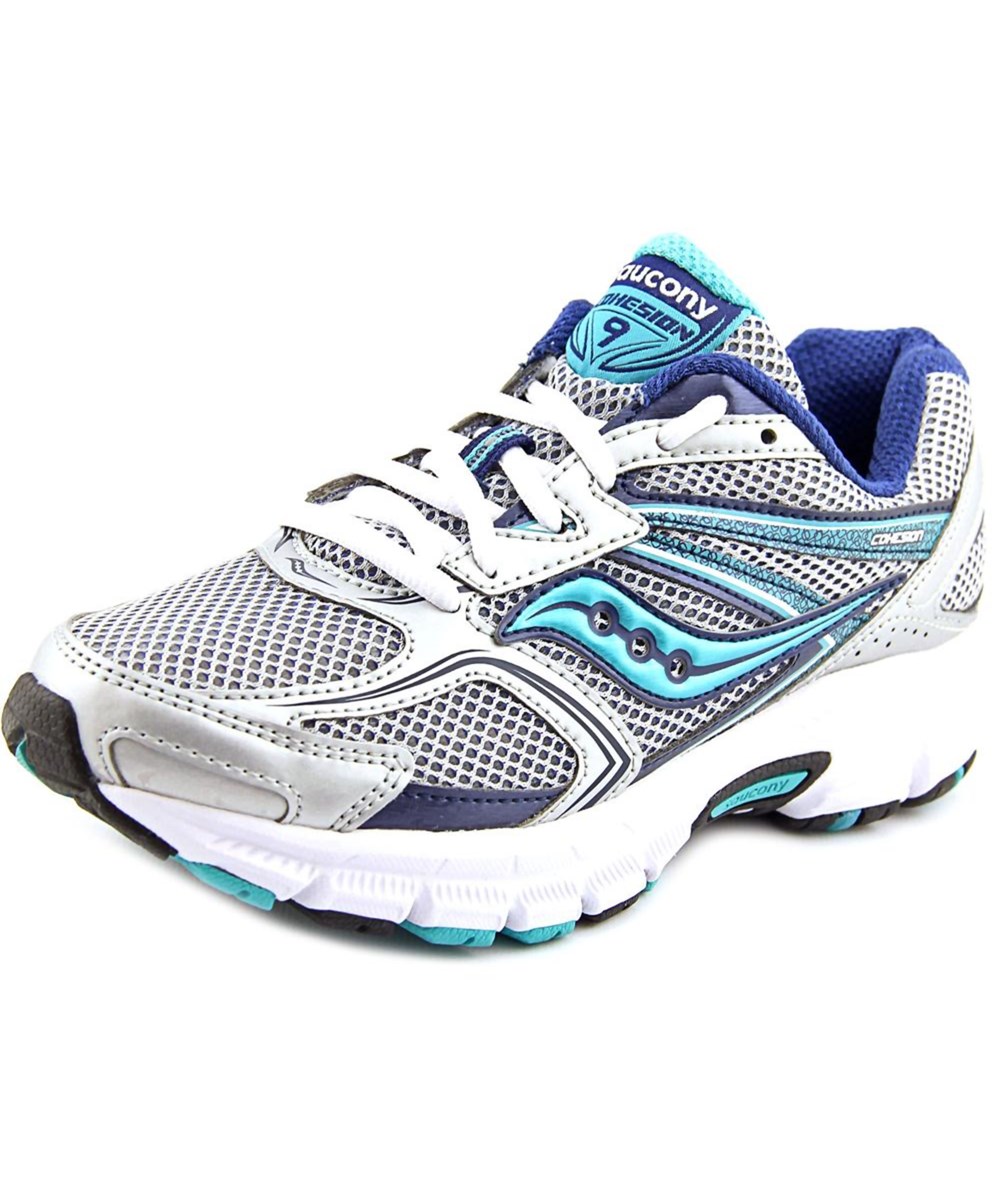 saucony grid cohesion 9 running shoe womens