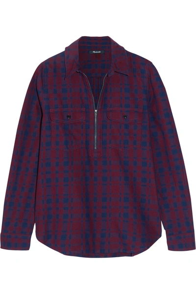Madewell Mckinney Plaid Cotton-flannel Shirt